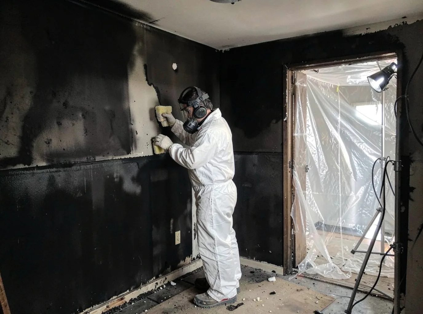 Fire Damage Restoration company in Howes, SD